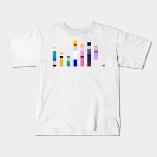 Characters of Adventure Time Barcode Kids T-Shirt
